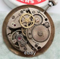 ROLEX Todor Oyster 1940's 17j Military Dial RUNNING WATCH MOVEMENT, MM-02