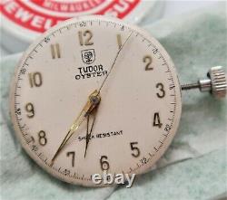 ROLEX Todor Oyster 1940's 17j Military Dial RUNNING WATCH MOVEMENT, MM-02