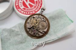 ROLEX Todor Oyster 1940's 17j Military Dial RUNNING WATCH MOVEMENT, MM-02