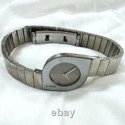 Rado Celix Maxi Silver Men's Women's Watch Unisex Quartz Analog For parts as is