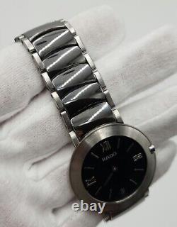 Rado Diastar Men's Silver Tone Quartz Watch FOR PARTS / REPAIR