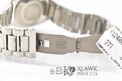 Rado Diastar Silver Stainless Automatic Watch 648.0408.3 Swiss Broken
