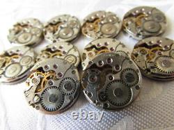 Rare 100 pcs Chaika 16 mm round ussr Mechanisms Woman Watch MOVEment Steampunk