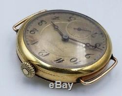 Rare 1912 Tiffany & Co 18K Wire Lug Watch Longines 10.85N Running