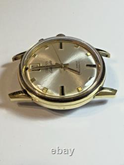 Rare 1960's Giroxa 17j Everlight Watch Early Lighted Dial Project Or Parts Runs