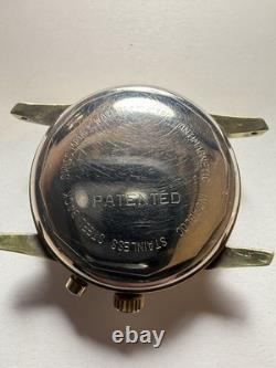 Rare 1960's Giroxa 17j Everlight Watch Early Lighted Dial Project Or Parts Runs