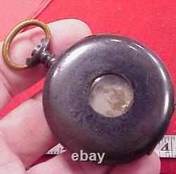 Rare Erotic Swiss Brevet 24792 Risque 8 Photographs Pocket Watch For Repairs