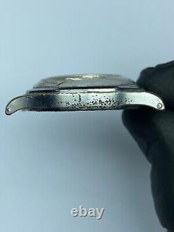 Rare German Military Watch GLYCINE D 88488 H, 1940s Wehrmacht for PARTS / REPAIR