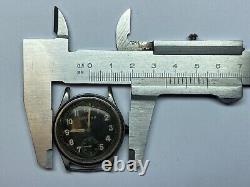 Rare German Military Watch GLYCINE D 88488 H, 1940s Wehrmacht for PARTS / REPAIR