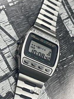 Rare NOS dealer's sample Seiko Sports 100 digital LCD A547-5059 watch parts