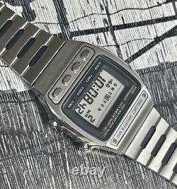 Rare NOS dealer's sample Seiko Sports 100 digital LCD A547-5059 watch parts