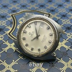 Rare Omega Seamaster 38mm Cosmic 2000 Automatic White Dial Men's Watch