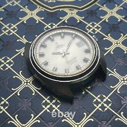 Rare Omega Seamaster 38mm Cosmic 2000 Automatic White Dial Men's Watch