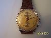 Rare Original Swiss Jumbo 18k Gold Chronographe Suisse Watch for Wear Or parts