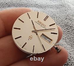 Rare Seiko Grand Quartz 4843a Movement. Running /as-is For Parts-recheck