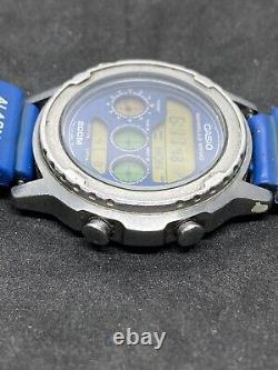 Rare Vintage Casio DW-7600 Module 953 Touring Master Watch For Parts or Repair