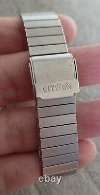 Rare Vintage Citizen Wingman Chrono Alarm Watch. As-is For Parts Or Repair