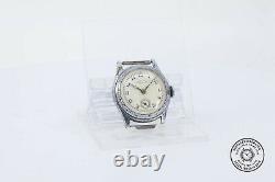 Rare Vintage Eterna Chronometer 15j Watch For Parts Or Repair