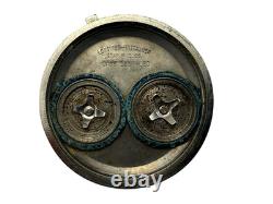 Rare Vintage Longines Wittnauer Polara 14k Gold RGP Red LED Watch FOR PARTS