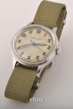 Rare Vintage Military style Jaeger LeCoultre caliber P478 with warranty / Swiss
