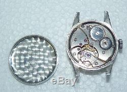 Rare Vintage Universal Triple Date Moonphase Winding Watch Cal 291 Not Working