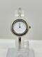 Read GUCCI Change Bezel 11/12.2L WatchSilver Dial Womens For Parts