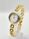 Read GUCCI Change Bezel 1100-L Watch Gold Dial Womens For Parts