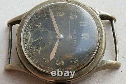 Record WWW Dirty Dozen Military 35mm Cal0.22 Mens Watch For Parts