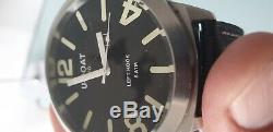 Reloj U-Boat clásico de coleccionista Italo Fontana left hook 53mm
