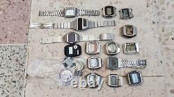 Ricoh Citizen Orient Led Mixed Lot Of 15 Watches Non Working For Parts