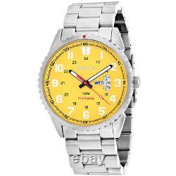 Roberto Bianci Men's Ricci Yellow Dial Watch RB70994