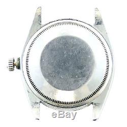 Rolex 1500 Oyster Perpetual Date Chronometer S. S. Watch Head For Parts Or Repair