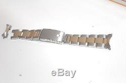 Rolex 18K Gold & Steel Oyster Watch Band Bracelet 14mm 78353 missing 2 links