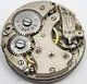 Rolex Antique Pocket Watch Movement 15 jewels 4 adjustments 24 mm for parts F707