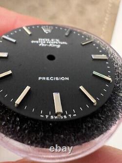 Rolex Black Air-King Dial for Vintage Watch Reference 5500 for Parts