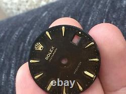 Rolex Dial for 6694 34mm Manual Wind 1960's Watch Swiss Tropical for Parts