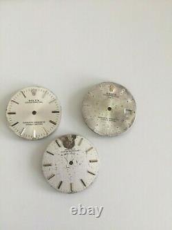 Rolex Dial lot for Vintage Watches 34mm for Parts Repair and Projects