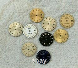 Rolex Lots of Dials for Ladies 26mm Watch Watches Date and Datejust Parts