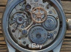 Rolex Oyster Speedking 6066 Watch For Parts, or Repair. Missing Hairspring