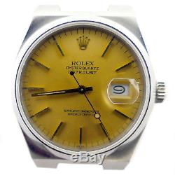 Rolex Oysterquartz Datejust 17000 5538485 Watch Case For Parts Or Repairs