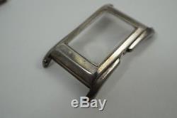 Rolex Prince Silver Hourglass Case Only 971 U With Rolex Dust Cover 1935