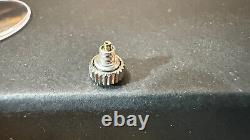 Rolex Sapphire Crystal and Crown for 24060 Case 41mm. All Rolex Authentic Parts