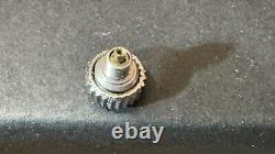 Rolex Sapphire Crystal and Crown for 24060 Case 41mm. All Rolex Authentic Parts