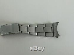 Rolex Swiss 19mm Rivet Bracelet for Parts and Repair 1963 for Vintage Watch