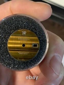 Rolex Vintage Tiger Eye Dial for President Watch Rare Datejust 26mm for Parts