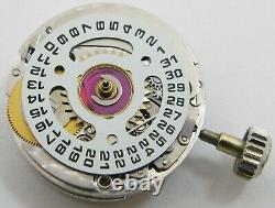 Rolex Watch Movement 2135 hack second for project or parts keep time