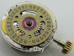 Rolex Watch Movement 2135 hack second for project or parts keep time