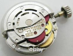 Rolex Watch Movement 2135 hack second for project or parts keep time