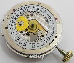 Rolex Watch Movement 3035 hack second for project or parts keep time