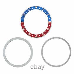 Rotating + Bezel + Insert For Rolex Old Gmt Blue/red 1670 1675 16750 16753 16758